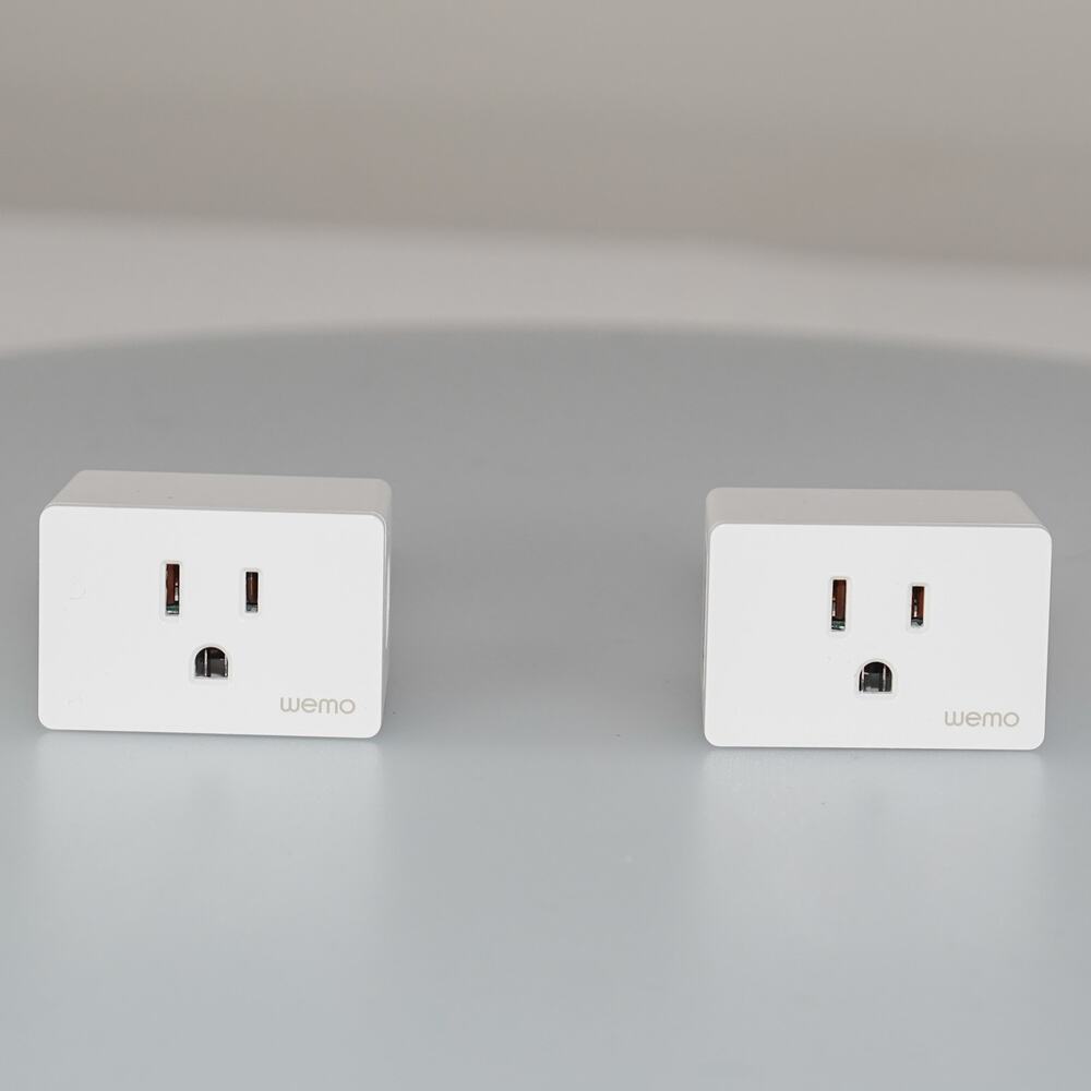 Wemo WiFi Smart Plug 2-Pack - HomeKit, Alexa, Google